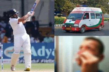 ரோகித் சர்மா அடித்த சிக்ஸர்! ரத்தம் சொட்ட சொட்ட ரசிகர் மருத்துவமனையில் அனுமதி!