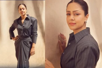 புடவையா? லுங்கியா? நடிகை ஜோதிகா ஆடையை கலாய்க்கும் ரசிகர்கள்..