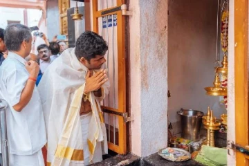 வந்ததுமே சாமி கும்பிட்டு பிரச்சாரத்தை துவங்கிய அண்ணாமலை., சூடு பிடிக்கும் கோயம்புத்தூர் தொகுதி