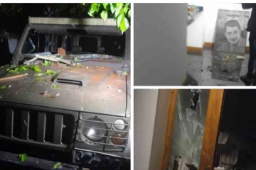 ප්‍රහාරයට ලක්වු ‌ රොෂාන් රණසිංහගේ නිවසේ අද උදැසන තත්වය...(PHOTOS)