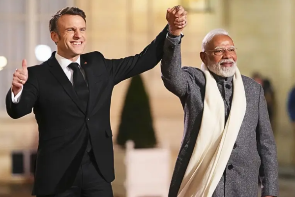 இந்தியாவுடன் இணைந்து புதுமைகளை உருவாக்க தயார்- இமானுவேல் மேக்ரான் | Modi Meets With French President Macron In Mumbai இந்தியாவுடன் இணைந்து புதுமைகளை உருவாக்க தயார்- இமானுவேல் மேக்ரான் | Modi Meets With French President Macron In Mumbai