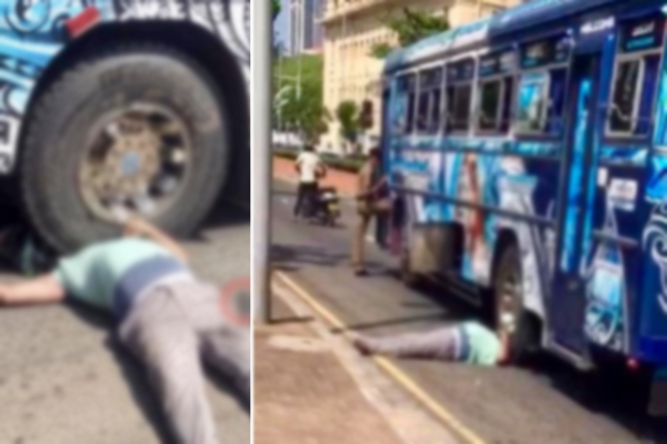 கொழும்பில் இடம்பெற்ற கோர விபத்து : ஒருவர் பலி | Bus Accident In Kollupitiya கொழும்பில் இடம்பெற்ற கோர விபத்து : ஒருவர் பலி | Bus Accident In Kollupitiya