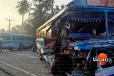 බස් දෙකක් මුහුණට මුහුණ ගැටෙයි