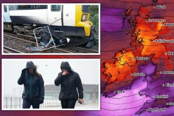 பிரித்தானியாவை தாக்கியது யூனிஸ் புயல்! லண்டன் உள்ளிட்ட பகுதிகளின் தற்போதைய நிலவரம் - மூன்றாவது மரணம் பதிவானது (Photo)