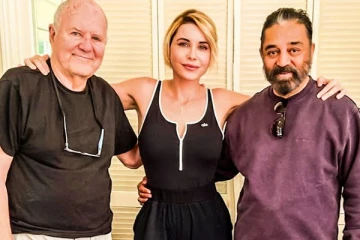 இந்தியன் 2 கெட்டப் ரெடி.. கமல் எங்கு சென்றிருக்கிறார் பாருங்க