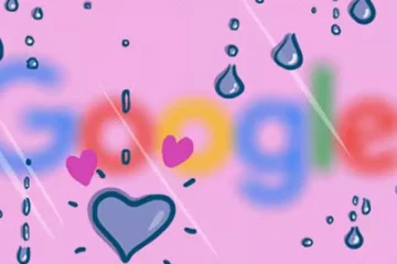 காதலர் தினத்திற்காக கூகுள் நிறுவனம் வெளியிட்ட டூடுல்