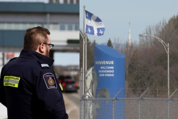 கனடா எல்லையில் சிக்கிய லொறிக்குள் 44 புலம்பெயர்வோர்: மூன்று பேர் கைது