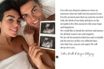 கால்பந்தாட்ட ஜாம்பவான் ரொனால்டோவின் மகன் உயிரிழப்பு - கண்ணீர் மல்க வேண்டுகோள்