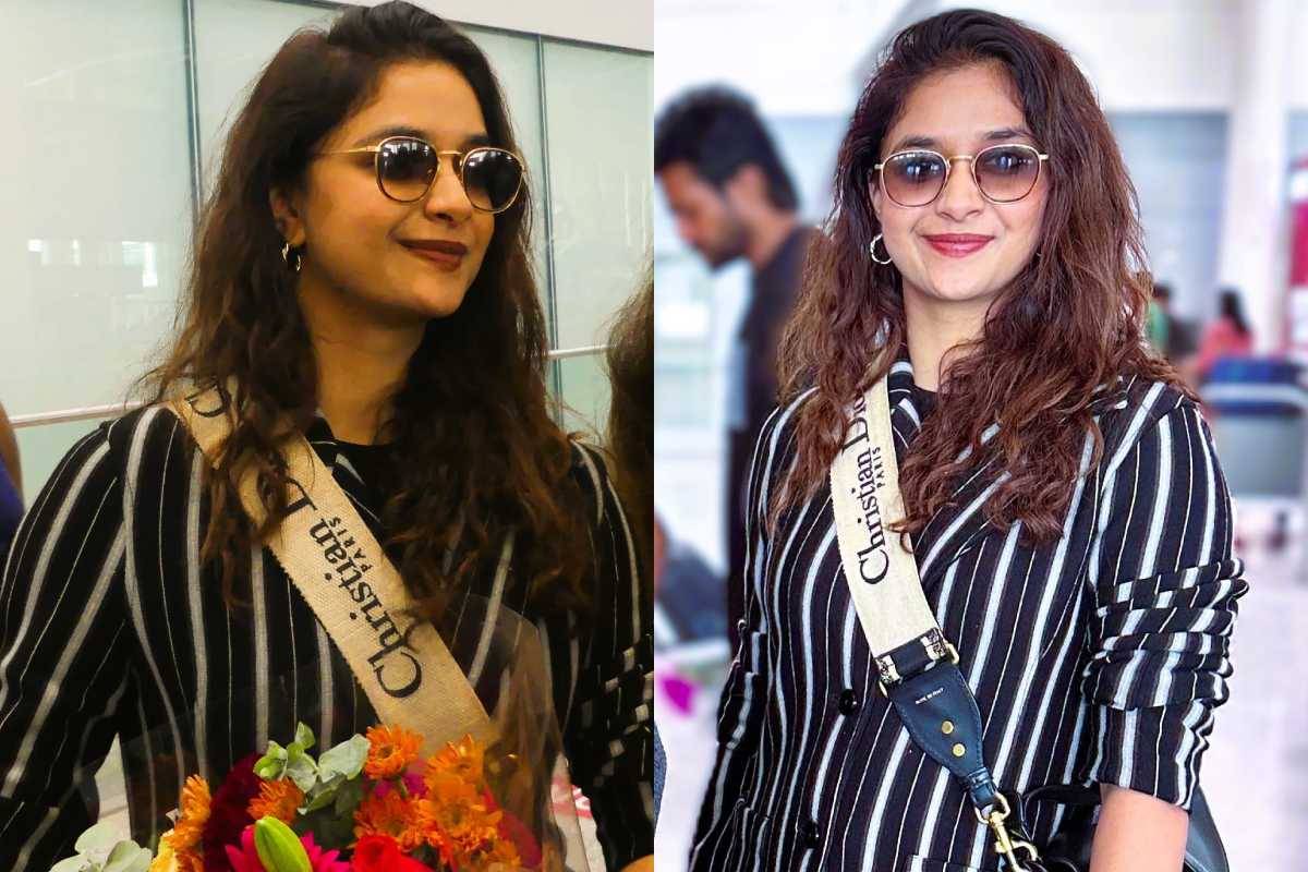 டொராண்டோ திரைப்பட விழாவில் கீர்த்தி சுரேஷ்... வைரலாகும் Stunning போட்டோஷூட்! | Keerthy Suresh Look At Toronto Film Festival