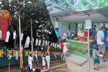 வெசாக் பண்டிகையை முன்னிட்டு இடம்பெறும் தன்சல் நிகழ்வுகள்