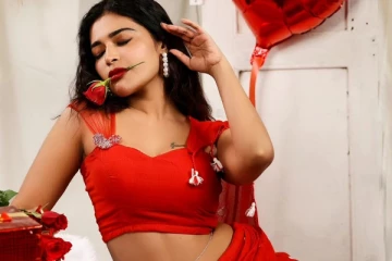 காதலர் தினத்திற்கு இப்படி ஒரு போட்டோஷூட்டா.. தர்ஷா குப்தா புகைப்படங்கள்