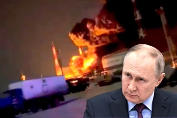 ரஷ்யாவின் முக்கிய எண்ணெய் விநியோக நிலையத்தை தாக்கிய உக்ரைன் டிரோன்கள்