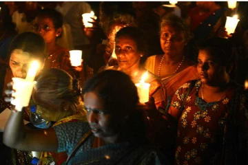 'கறுப்பு ஜனவரி' தினத்தையிட்டு ஊடகவியலாளர்களுக்கு நீதி வேண்டி மெழுகுவர்த்தி ஏந்தி போராட்டம்
