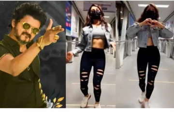 ‘’ ஹலமத்தி ஹபீபோ '’   அரபிக்குத்து பாடலுக்கு செம ஆட்டம் ஆடிய சமந்தா: வைரலாகும் வீடியோ