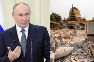 புடினின் உத்தரவுபடி மியான்மருக்கு மோப்ப நாய்கள் உட்பட 120 பேர்..அவசர சூழ்நிலை அமைச்சகம் அறிவிப்பு