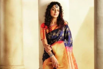 புடவையின் அழகில் மயக்கும் நடிகை பூமிகாவின் அழகிய புகைப்படங்கள்