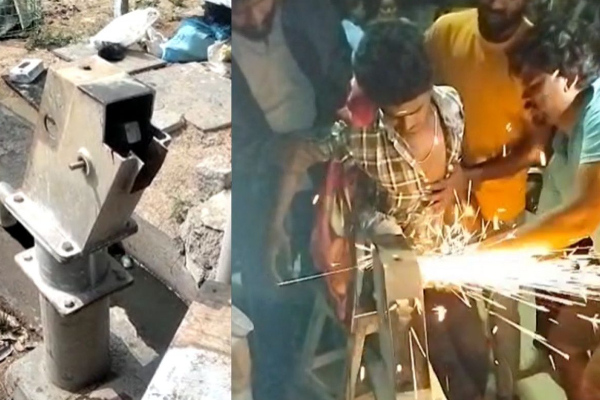 அதிவேகத்தில் அடிபம்பில் மோதிய பைக்; வயிற்றில் சொருகிய கைப்பிடி - கொடூரம்! | Hand Pump Stuck In Stomach Bike Accident Tirupati