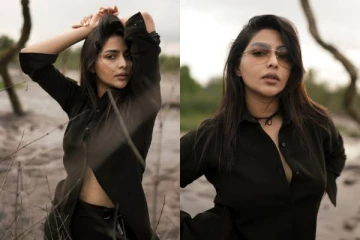 ஐஸ்வர்யா லட்சுமி ட்ரெண்டி & கிளாமர் போட்டோஷூட்