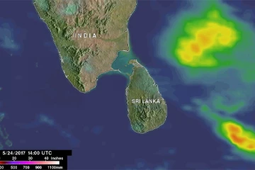 ලොව අඩුම ගුරුත්වාකර්ෂණ බලය ශ්‍රී ලංකාවේ .