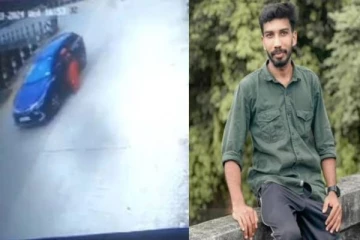 கார் கதவில் தொங்கியபடி காதல் மனைவி - தரதரவென இழுத்துச் சென்ற கணவன்!