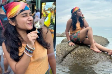 வெளிநாட்டில் ஜாலியாக வலம் வரும் சீரியல் நடிகை.. லேட்டஸ்ட் கிளிக்ஸ் இதோ