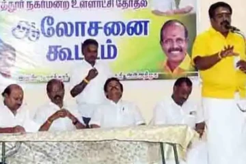 ‘கட்சி மாறினால் வீடு புகுந்து வெட்டுவேன்..’ என்று பேசிய ADMK நிர்வாகி - போலீசரைப் பார்த்து ஓடியபோது நடந்த விபரீதம்