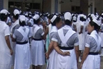 யாழில் கடமையிலிருந்த பெண் தாதிக்கு நள்ளிரவுவேளை கொலை அச்சுறுத்தல்