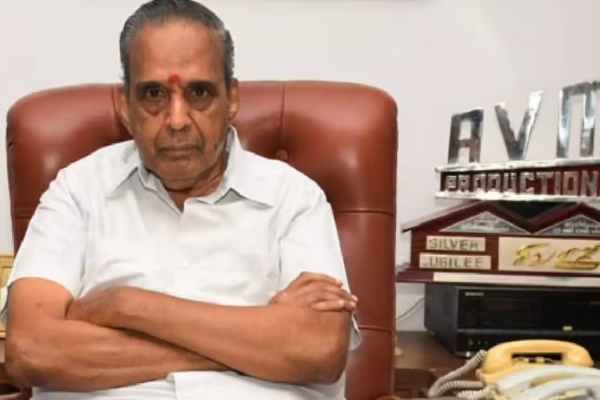 பிரபல தயாரிப்பாளர் ஏ.வி.எம் சரவணன் காலமானார் - முதல்வர் நேரில் அஞ்சலி | Producer Avm Saravanan Passes Away