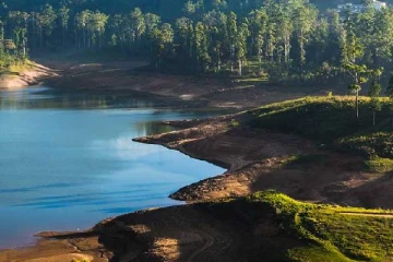 காசல்ரி நீர்த்தேக்கத்தில் நீர் தாழிறக்கம்: மின்சார உற்பத்தியில் பாதிப்பு (Photos)