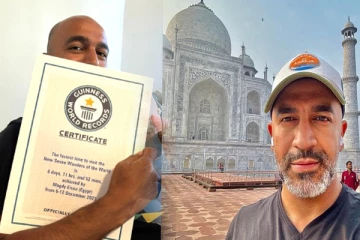 ஏழு நாட்களில் 7 உலக அதிசயங்களை பார்வையிட்ட நபர் : முறியடிக்கப்பட்ட கின்னஸ் சாதனை