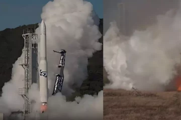 அவுஸ்திரேலியாவில் விண்ணில் செலுத்தப்பட்டு 14 செக்கன்களில் வெடித்து சிதறிய ரொக்கெட்