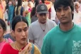 தன் மகனுடன் கோவிலுக்கு வந்த ஜஸ்வர்யா... வைரல் காணொளி