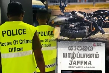 யாழில் எரிந்த நிலையில் மீட்கப்பட்ட மோட்டார் சைக்கிள்: காவல்துறையினர் விசாரணை