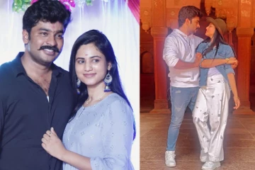 காதல் மனைவியுடன் ரொமான்ஸ் நடனம்! தேனிலவில் குத்தாட்டம்- வைரலாகும் வீடியோ