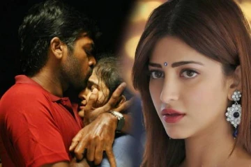ஆரத்தழுவி முத்தம் கொடுத்த விஜய் சேதுபதி!! நடிகை ஸ்ருதி ஹாசன் ஷூட்டிங்கை விட்டு ஓட இதுதான் காரணம்