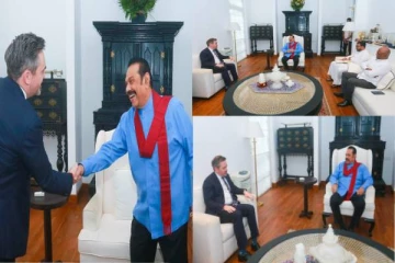 ஐக்கிய நாடுகளின் வதிவிட ஒருங்கிணைப்பாளருடன் மகிந்த சந்திப்பு (படங்கள்)