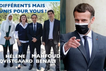 பெண் வேட்பாளரின் உடையால் சர்ச்சை: இமானுவல் மேக்ரான் கட்சி அதிரடி நடவடிக்கை