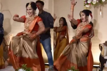 தன்னுடைய திருமணத்திற்கு இறங்கி குத்தாட்டம் போட்ட மணப்பெண்! மணமகன் என்ன செய்தார் தெரியுமா?