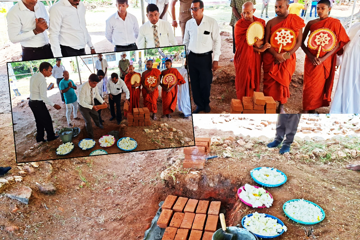 கன்னியா வெந்நீரூற்று பகுதியில் விகாரை அமைப்பு பணிகள் தீவிரம்