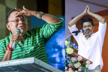 விஜய் அரசியலுக்கு வந்தால் இது தான் கதி!! அட்வைஸ் பண்ண ராதாரவி