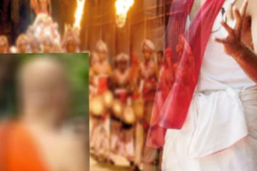 කපුවෙක් සහ හිමිණමක් අතර ගැටුමක්..දින 06ක පෙරහැරක් නවතී..