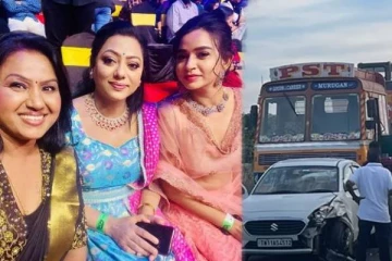 விபத்தில் சிக்கிய பாக்கியலட்சுமி சீரியல் பிரபலங்கள், வெளிவந்த ஷாக்கிங் புகைப்படங்கள்- இதோ