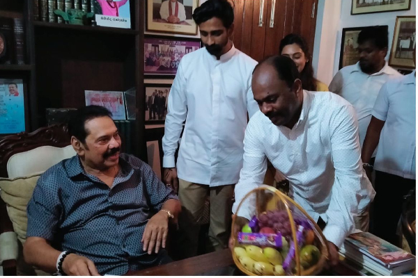 மகிந்தவை சந்தித்தார் ஜீவன் தொண்டமான் | Jeevan Thondaman Met Mahinda