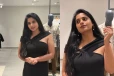 சீரியல் நடிகை சத்யா தேவராஜன் கருப்பு நிற ட்ரெண்டி உடையில் போட்டோஷூட்