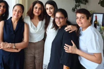 ஜோதிகா கொடுத்த டின்னர் பார்ட்டி!! எந்தெந்த நடிகைகள் வந்துருக்காங்க தெரியுமா?