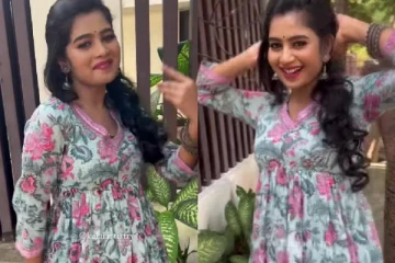 இணையத்தில் வைரலாகி வரும் பாடலுக்கு குத்தாட்டம் போட்ட இலங்கைப் பெண் ஜனனி!
