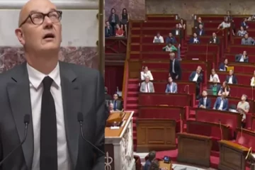 பிரான்ஸில் கொட்டித்தீர்த்த கனமழை ; நாடாளுமன்றத்தில் நீர் கசிந்ததால் பரபரப்பு