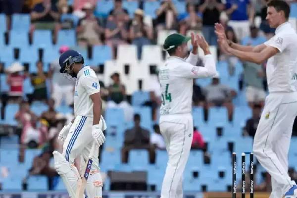நிலைகுலைந்த இந்திய வீரர்கள்: தென்னாபிரிக்காவின் அசத்தல் பந்துவீச்சு! கடைசிவரை போராடிய கோலி | Unsettled Indian Players Indian Team Lost Badly