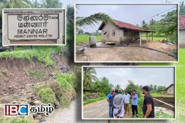 சீரற்ற காலநிலையினால் மோசமான பாதிப்புக்குள்ளான மன்னார்