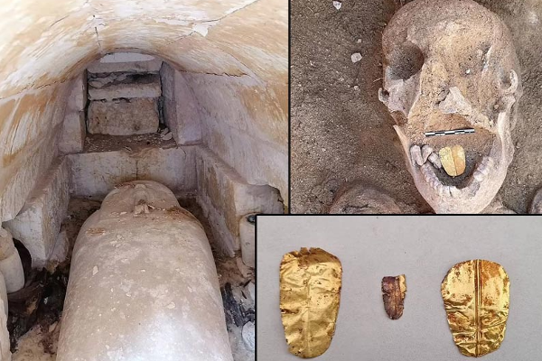 தங்க நாக்குடன் 2500 வருடத்துக்கு முந்தைய மம்மி கண்டுபிடிப்பு! - ஐபிசி தமிழ்